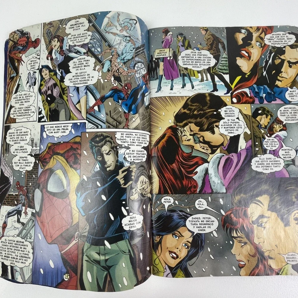 Peter Parker Spider Man Spanish Version Variant Morbius Un Monstruo Llamado